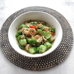 Tumis Gambas Bakso