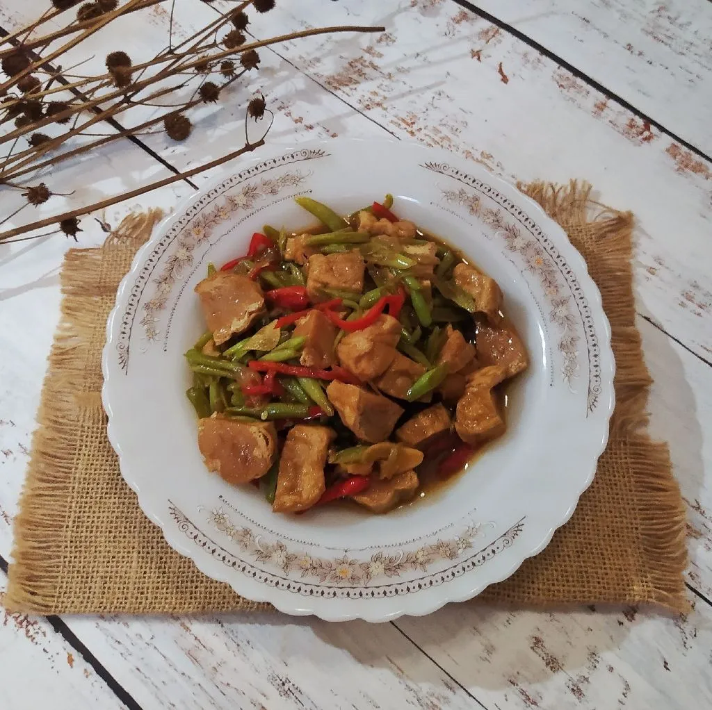 Oseng Tahu Tuna Buncis