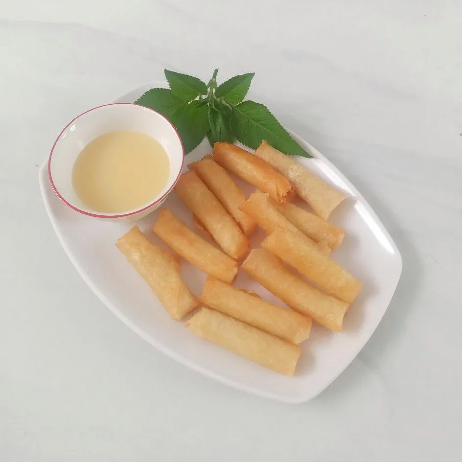 Mini Cheese Spring Roll