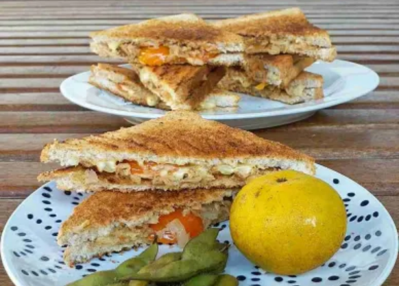 sandwich tuna menu rumahan sehat dan nikmat