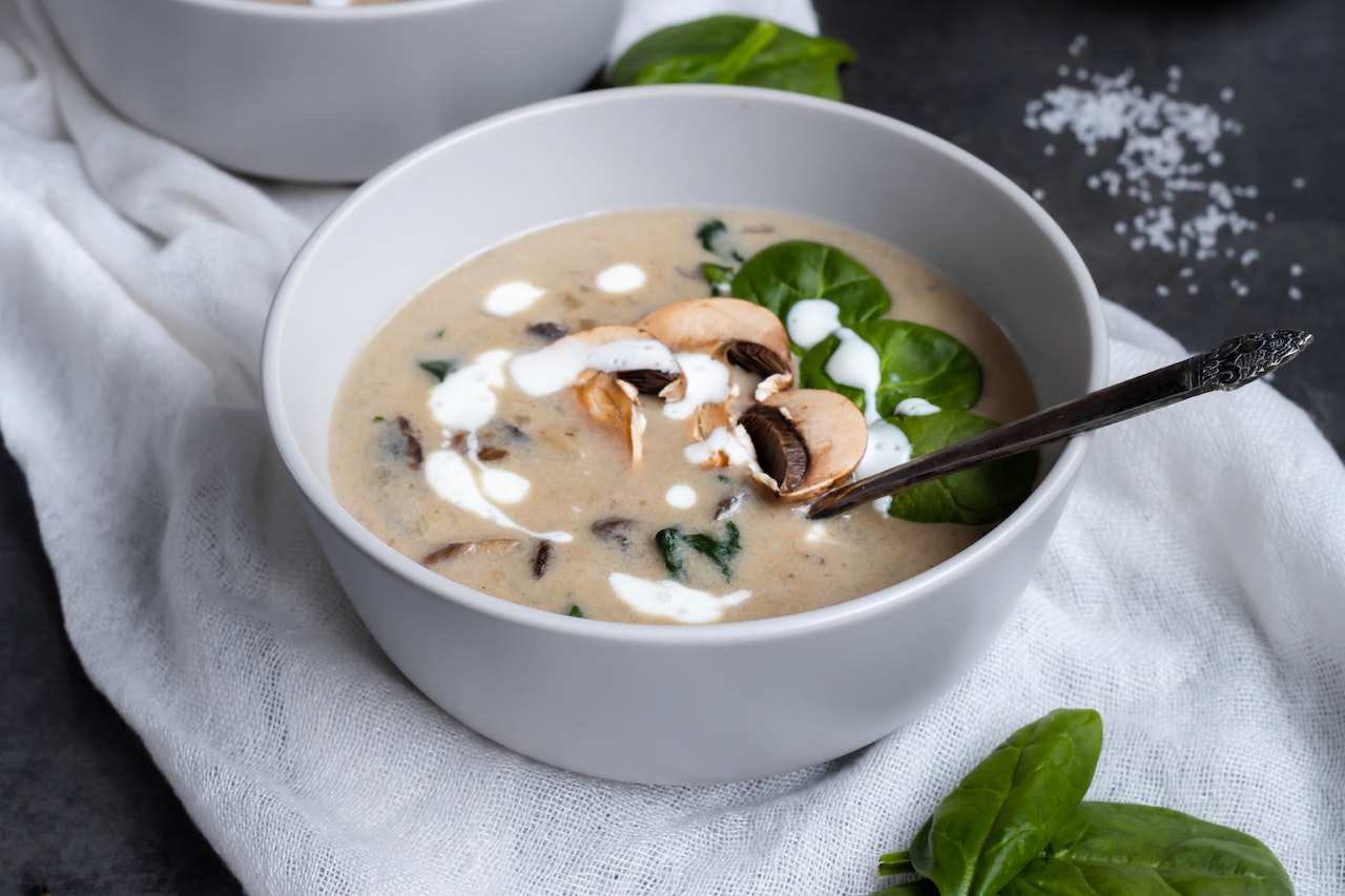 mushroom soup Menu Rumahan Sehat dan Nikmat