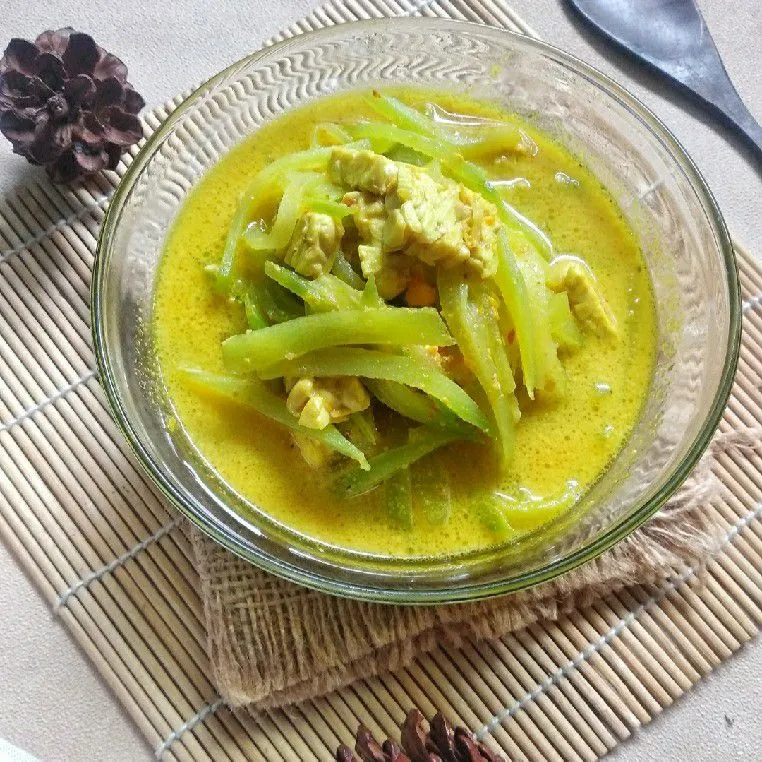 Sayur Lodeh Labu Tempe