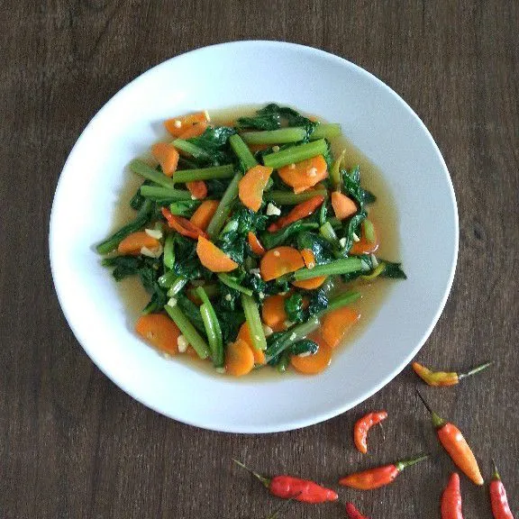 Wortel Caisim Masak Pedas