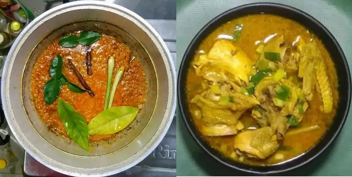 resep opor ayam kampung pedas