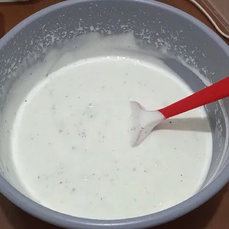 Lalu aduk rata.