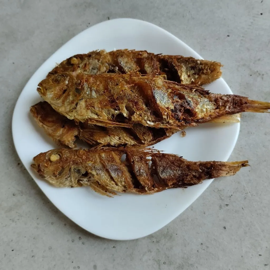 Ikan Jangki Goreng Kunyit