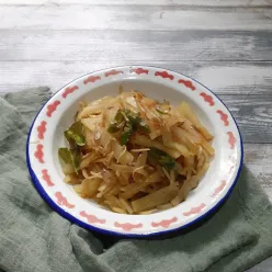 Tumis Kates Teri Asin