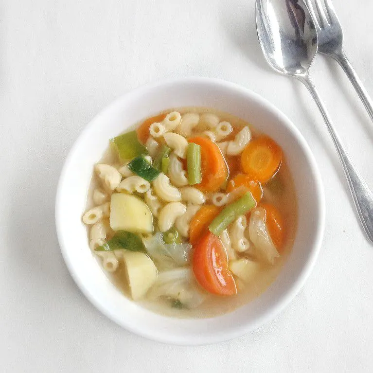 Sup Makaroni Sayur