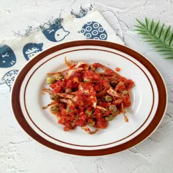 Balado Ikan Asin Rimbang