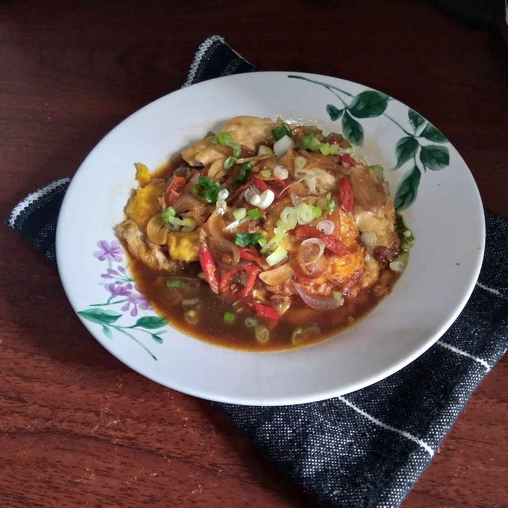 Telur Kecap Saus Tiram