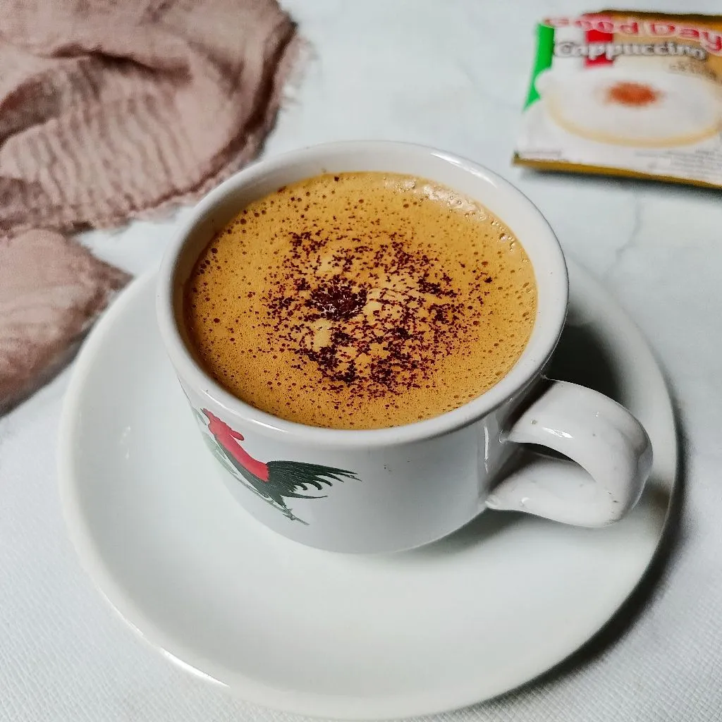 Hot Cappuccino with Brown Sugar