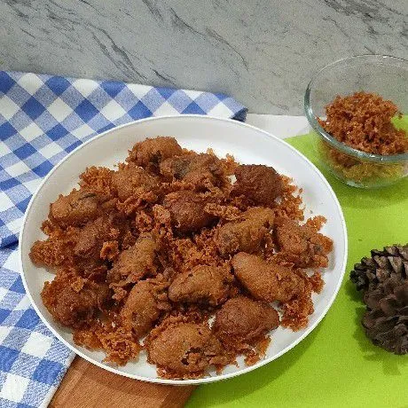 Jantung Ayam Krispi Pedas