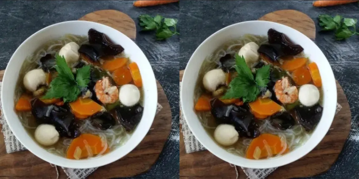 semangkuk sup kimlo untuk sahur