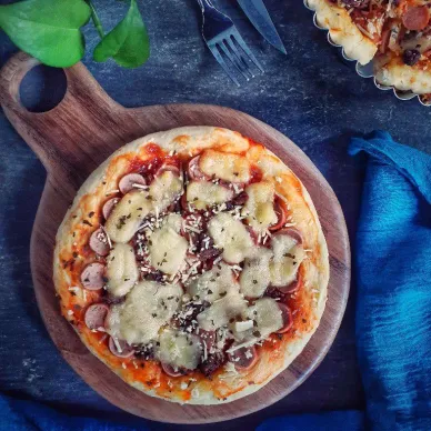Pizza Rendang Daging