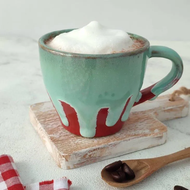 Hot ChocoCoffee with Milk Foam