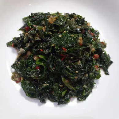 Daun Pepaya Jepang Tumis