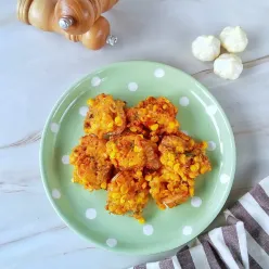 Perkedel Jagung Udang Pedas