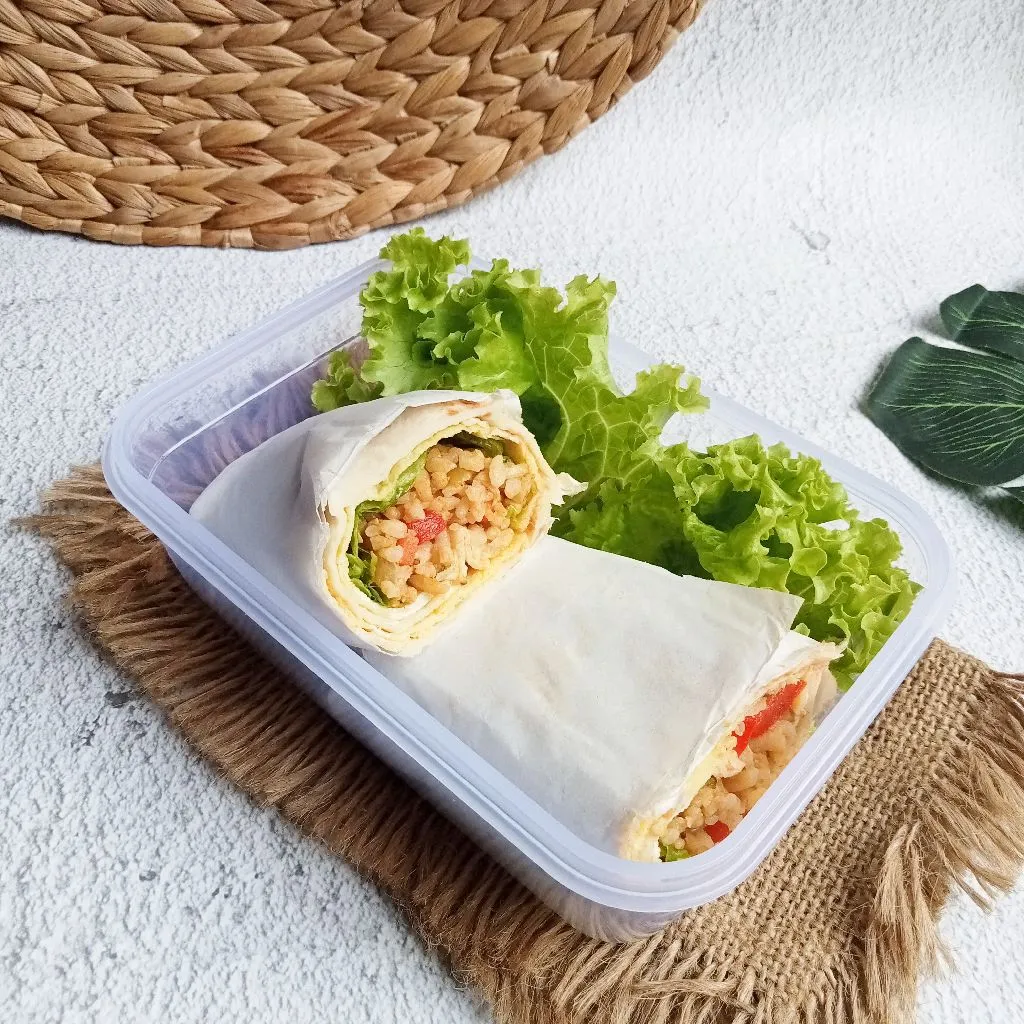 Nasi Goreng Wrap