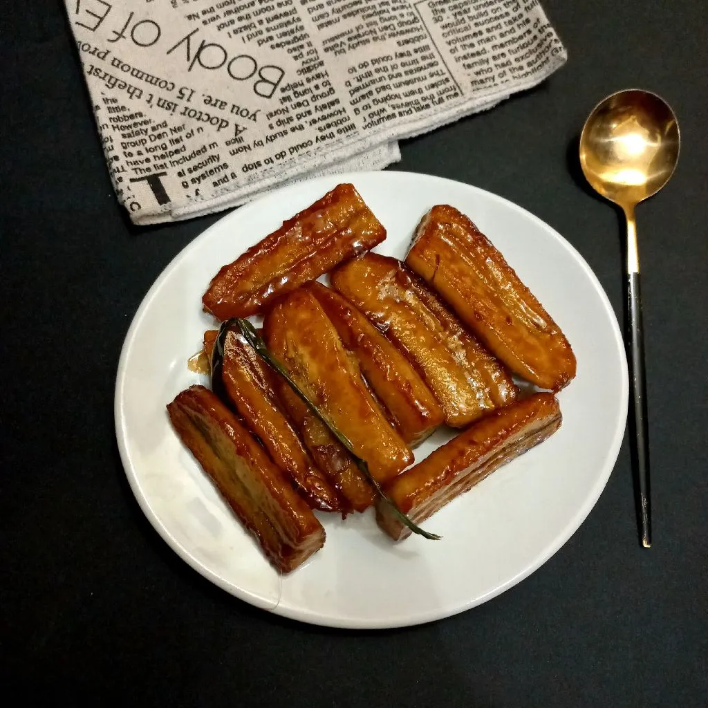 Pisang Panggang Karamel Gula Aren