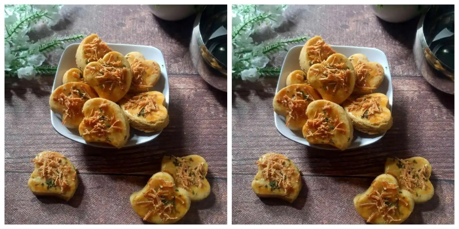 ilustrasi garlic butter cheese cookies