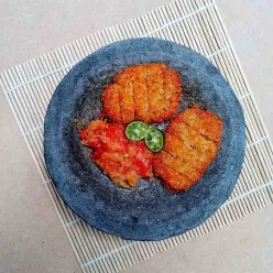 Tempe Katsu Plus Sambal