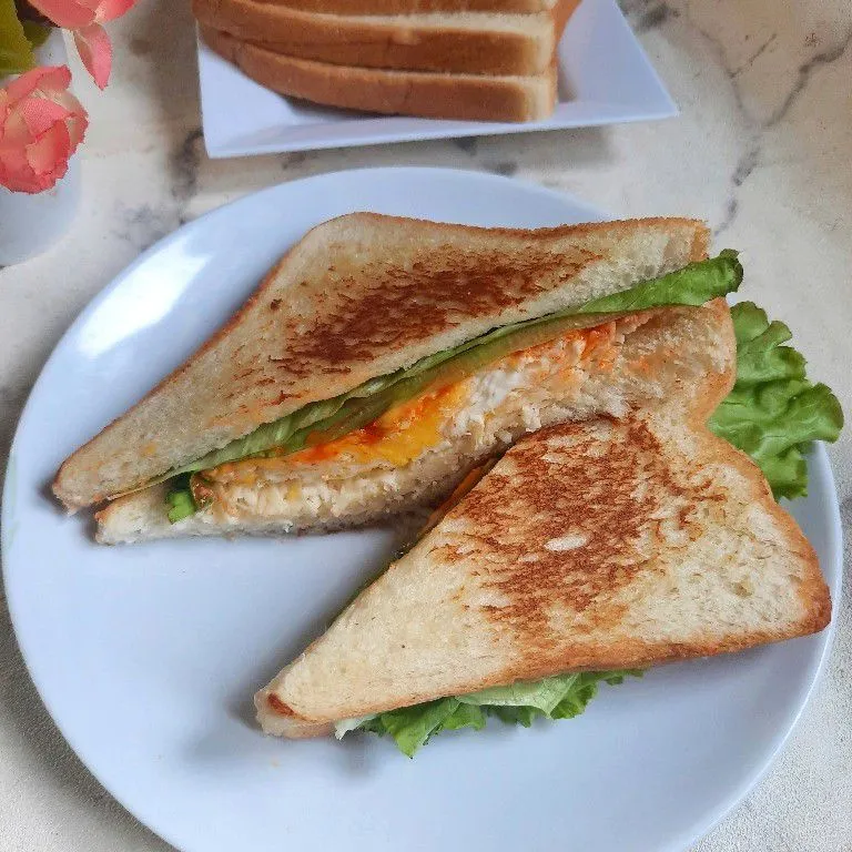 Sandwich Telur Keju