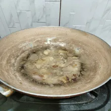 Kemudian masukan air.