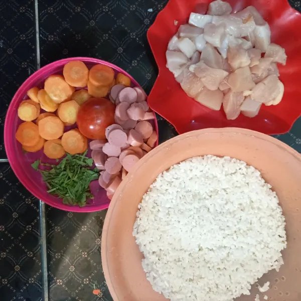 Siapkan semua bahan