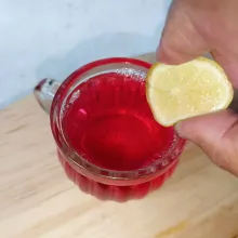 Beri perasan jeruk nipis dan siap disajikan!