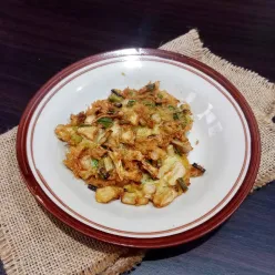 Telur Dadar Jamur Shimeji