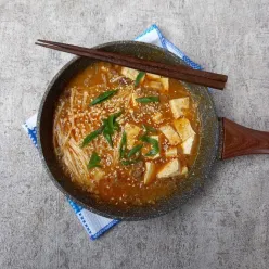 Mapo Tahu Enoki Pedas