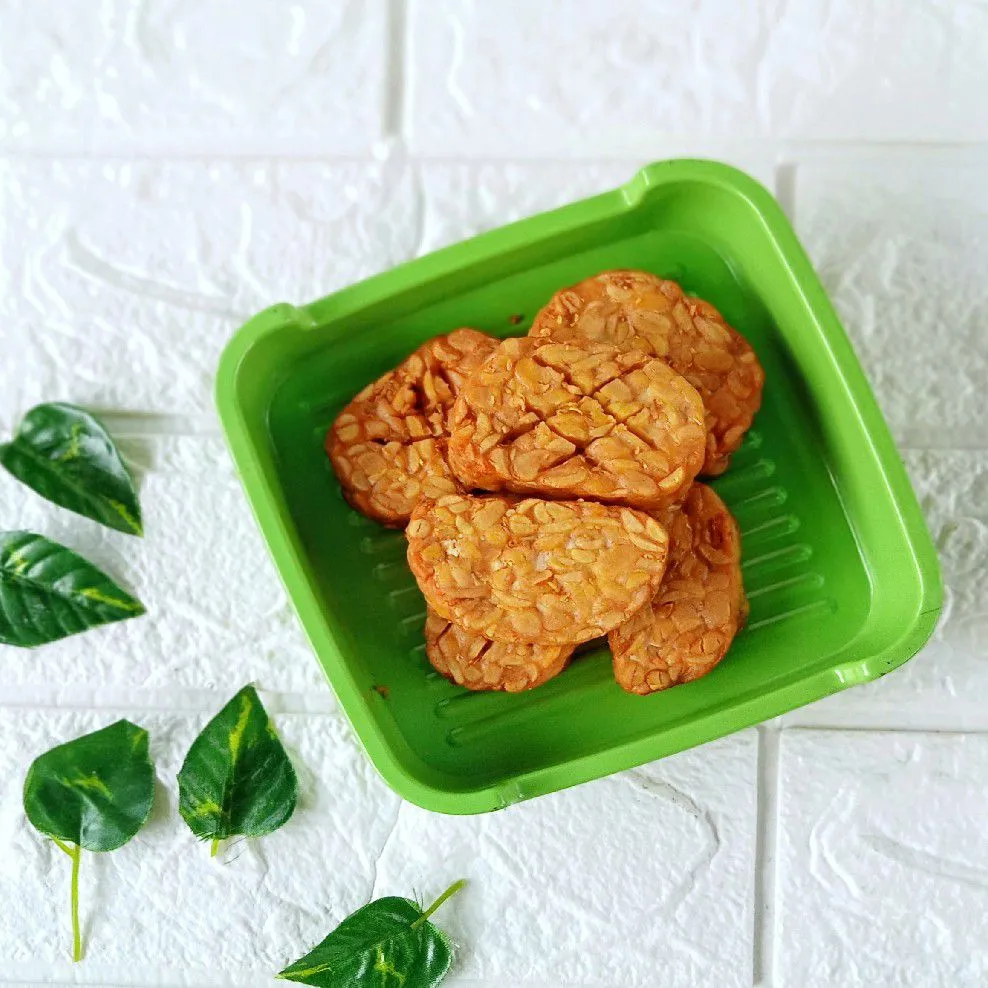 Tempe Goreng Bumbu Marinasi Kunyit