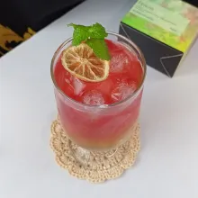 Dried lemon mint.