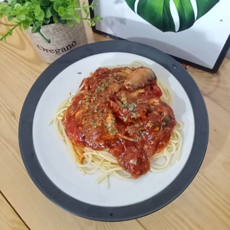 Spaghetti Saus Sarden