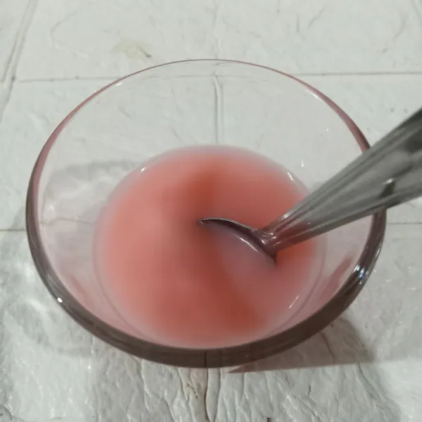 Aduk hingga merata.