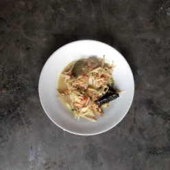 Lodeh Udang dan Bambu Muda