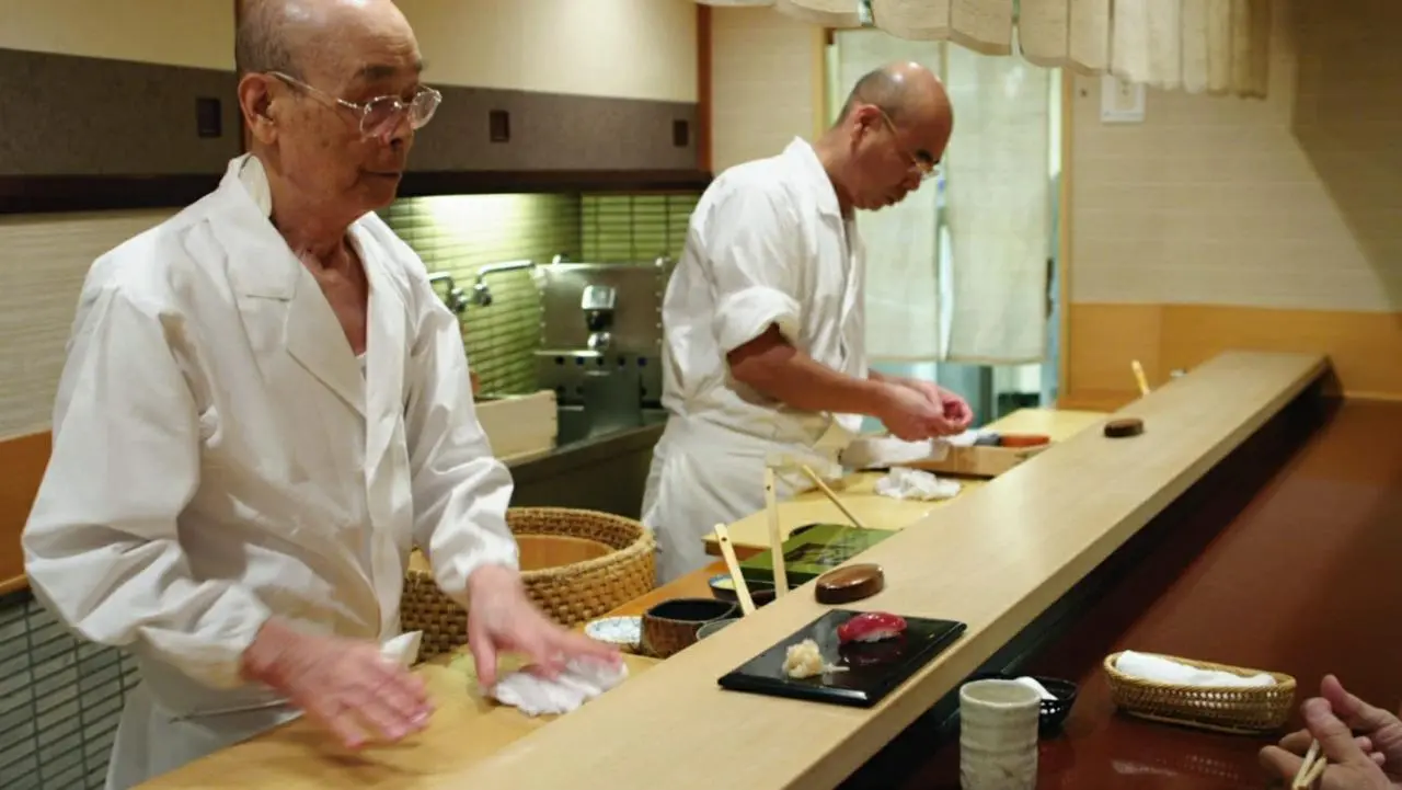 ilustrasi film jiro dreams of sushi