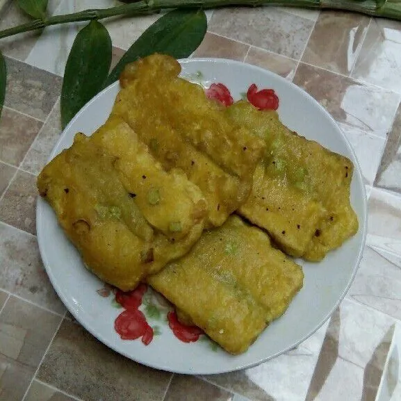 Tempe Mendoan Daun Bawang