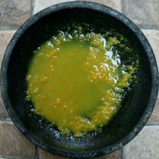 Tambahkan air.