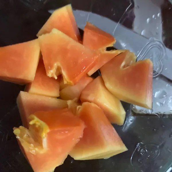 Potong pepaya