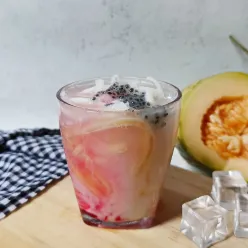 Es Blewah Kelapa Muda