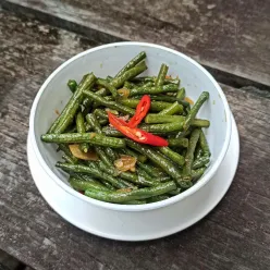 Tumis Kacang Panjang Terasi
