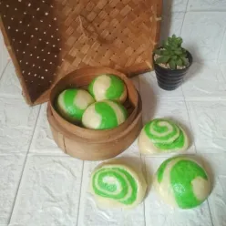Pao Pandan Filling Coklat