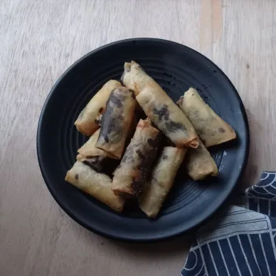 Lumpia Tape Coklat