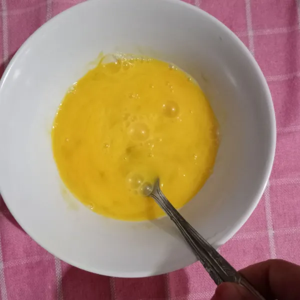 Kocok lepas pakai garpu
