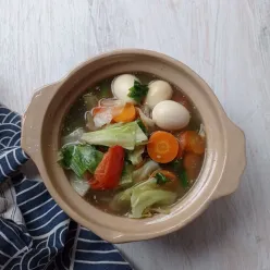 Sop Sayur Telur Puyuh