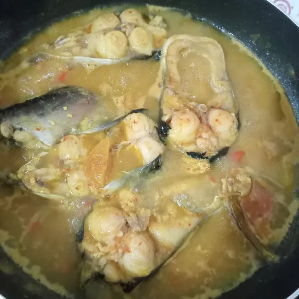 Masak sampai matang mendidih.