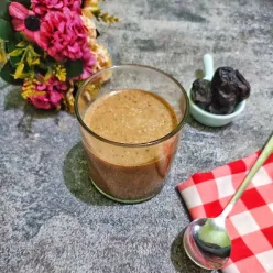 Smoothies Kurma Milo #1Resep1NasiBungkus