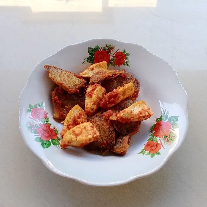 Goreng Sapek Tahu Lado Merah