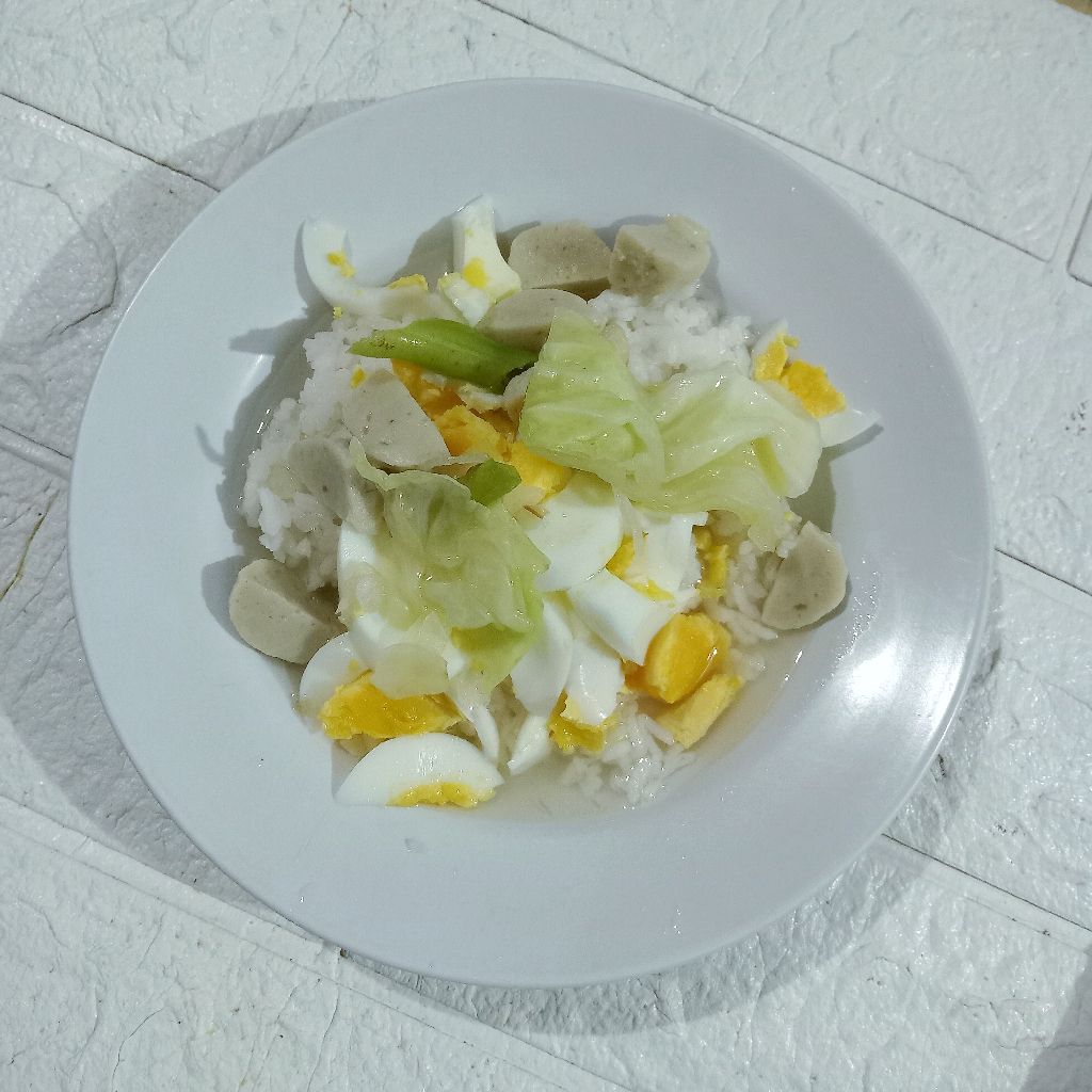 Resep Nasi Sop Campur Sederhana Rumahan di Yummy App